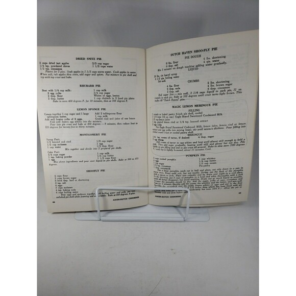 Amish Dutch Cookbook Ruth Redcay c1960s MCM Recipes from PA Restaurants Hotels - Picture 15 of 16